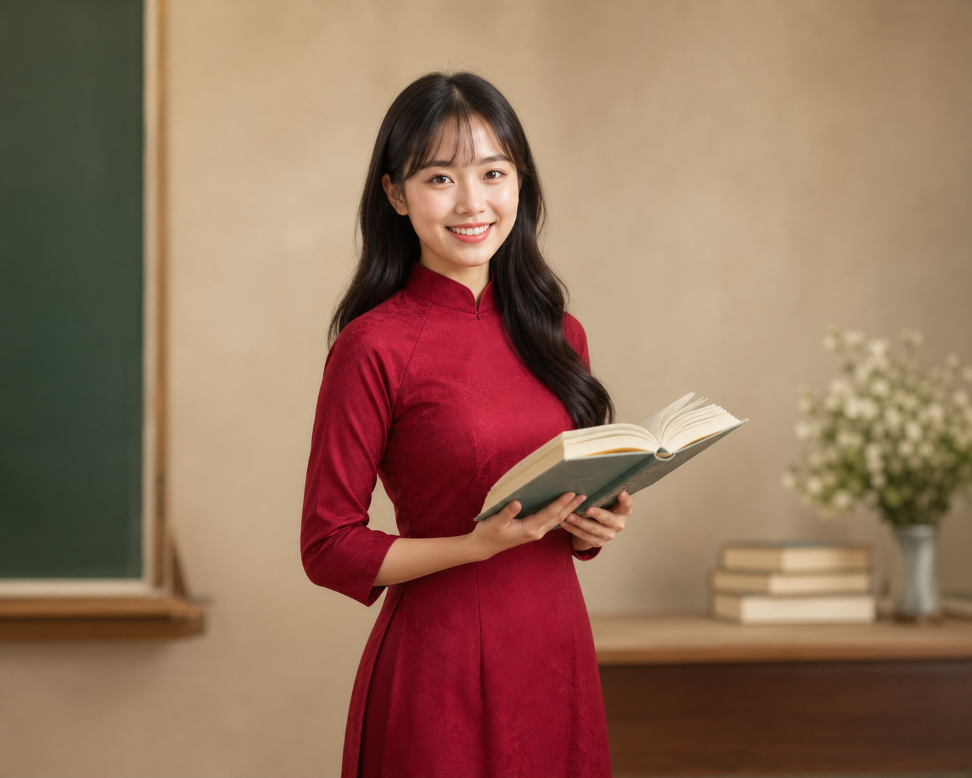 Giáo viên HT Văn đồng hành cùng học sinh